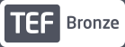 TEF Bronze logo